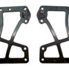 TRIPLE X RACE COMPONENTS Sprint Car Front Motor Plate Two Piece Black SC-EG-0009BLK