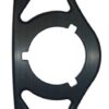 TRIPLE X RACE COMPONENTS Steering Mount Half Box Black SC-ST-0006BLK