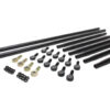 TRIPLE X RACE COMPONENTS Radius Rod Kit Complete Black For Sprint Car SC-SU-K9000BLK