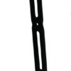 TRIPLE X RACE COMPONENTS Nose Wing Rear Strap Bent To Side Board Black SC-TW-0030BLK