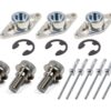TRIPLE X RACE COMPONENTS Wheel Cover Retainer Kit 1-3/8 SS Bolt 3-Pack SC-WH-7821