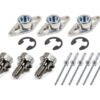 TRIPLE X RACE COMPONENTS Wheel Cover Retainer Kit 1-3/8 TI Bolt 3-Pack SC-WH-7841