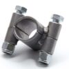 U-B MACHINE 2 Bolt Clamp 1.5 I.D. x 2in Wide 46-0225