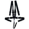 ULTRA SHIELD Harness 5pt Black HANS Shoulder Pull-Down HB22031H