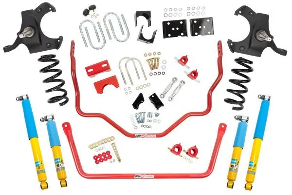 UMI PERFORMANCE 73-87 Chevy C10 Lowering Suspension Kit 6402-R