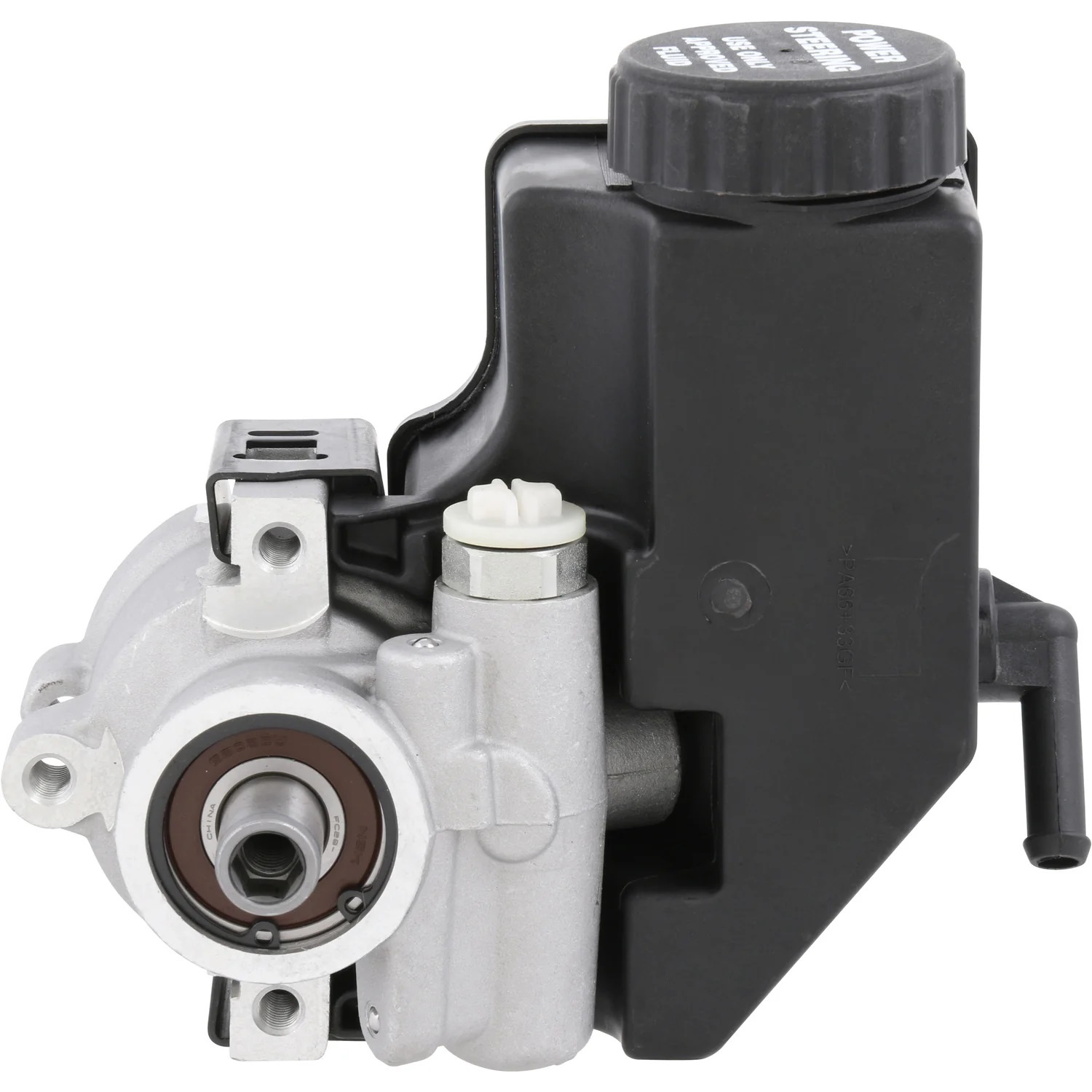 UNISTEER PERF PRODUCTS Power Steering Pump Aluminum - Natural 8060300
