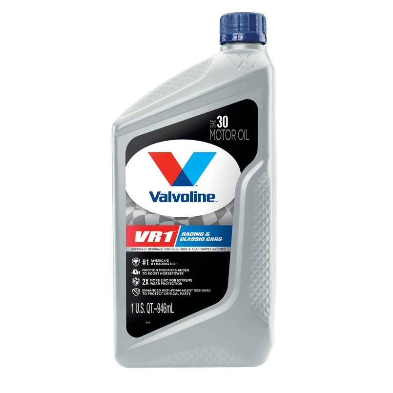 VALVOLINE HP 30W Racing Oil VR1 1 Quart Valvoline 822401-C