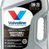 VALVOLINE 5w20 Motor Oil Restore & Protect 5 Quart Bottle 904562