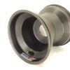 VAN-K WHEELS Wheel 6x6 x 2.5in BS Mini Wedge Black 325.6600.25