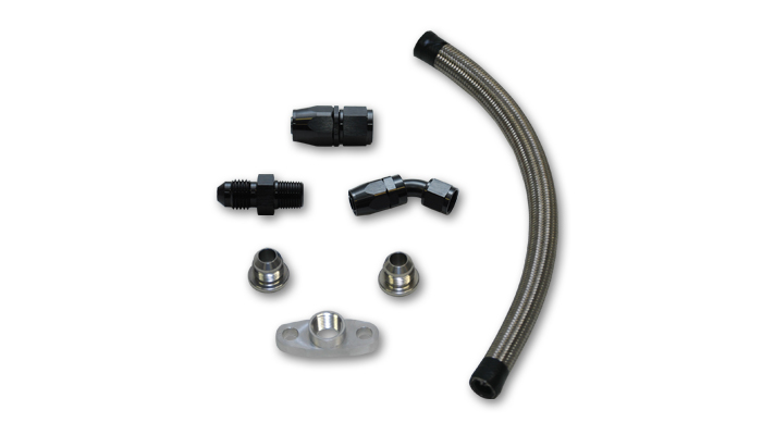 VIBRANT PERFORMANCE Universal Oil Drain Kit for GT Series Turbos 10281