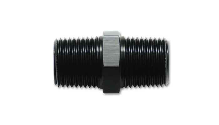 VIBRANT PERFORMANCE Male Pipe Nipple Fitting 1/8in NPT x 1/8in NTP 10370