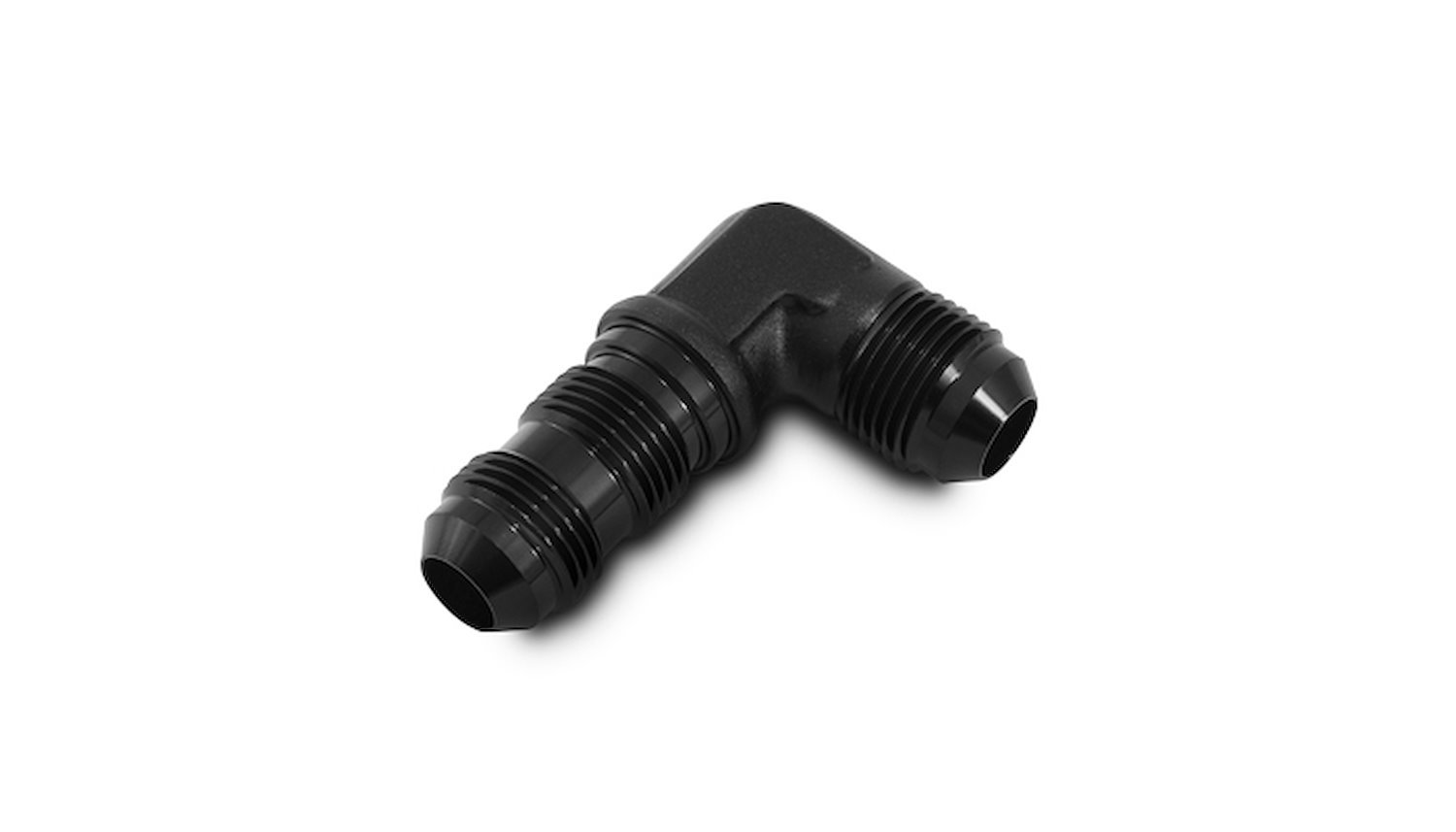 VIBRANT PERFORMANCE Bulkhead Fitting 4AN 90 Degree Black 10609