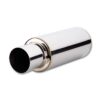VIBRANT PERFORMANCE TPV TURBO Muffler w/ 4in Round Straight Cut Tip 1062