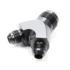 VIBRANT PERFORMANCE Y Adaptor Fitting; Size -12AN In x -8AN x -8AN 10813