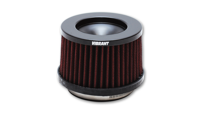 VIBRANT PERFORMANCE The Classic Performance Air Filter 3In Inlet ID 10930