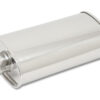 VIBRANT PERFORMANCE S/S Oval Muffler 2-1/4in In 2-1/4in Out 1101