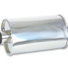 VIBRANT PERFORMANCE STREETPOWER Oval Muffler 3in inlet/outlet 1103