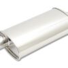 VIBRANT PERFORMANCE S/S Oval Muffler 2-1/4in In/ 2-1/4in Out 1105