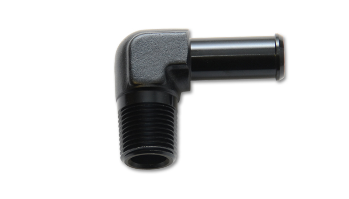 VIBRANT PERFORMANCE 1/4NPT to 3/8 Barb 90 De gree Fitting 11231