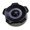 VIBRANT PERFORMANCE Black Alum Fill Cap w/ Alum. Weld Bung 2in 11291