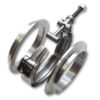VIBRANT PERFORMANCE 4in Aluminum V-Band Flange Assembly Each 11493