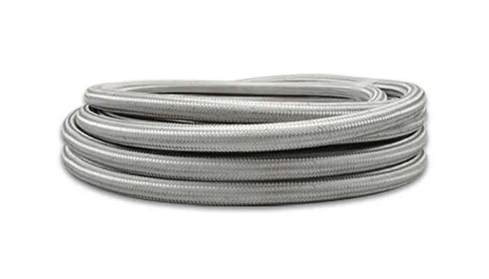 VIBRANT PERFORMANCE 5ft Roll -4 Stainless St eel Braided Flex Hose 11934