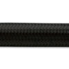 VIBRANT PERFORMANCE 50ft Roll of Black Nylon Braided Flex Hose -6AN 11996