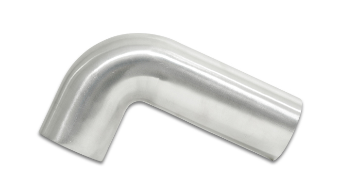 VIBRANT PERFORMANCE 3in Tubing 90 Degree Bend Aluminum Brushed 12185