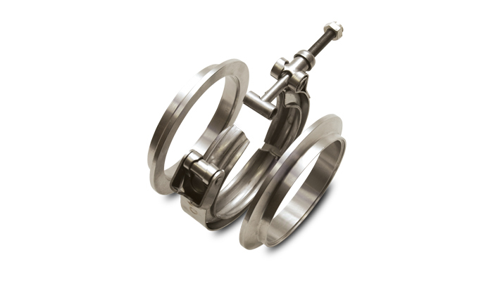 VIBRANT PERFORMANCE V-Band Titanium Flange Assembly for 3.5in O.D. 12492
