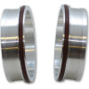 VIBRANT PERFORMANCE Aluminum Weld Fitting wi th O-Rings for 2-1/2in 12545