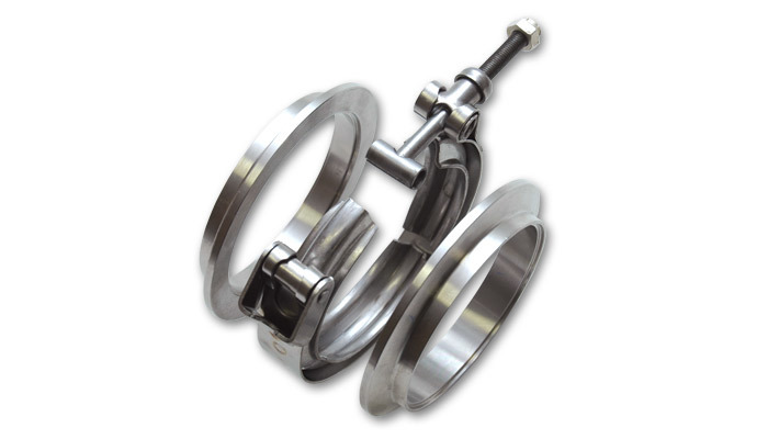 VIBRANT PERFORMANCE 2.5in Stainless V-Band Flange Assembly Each 1490