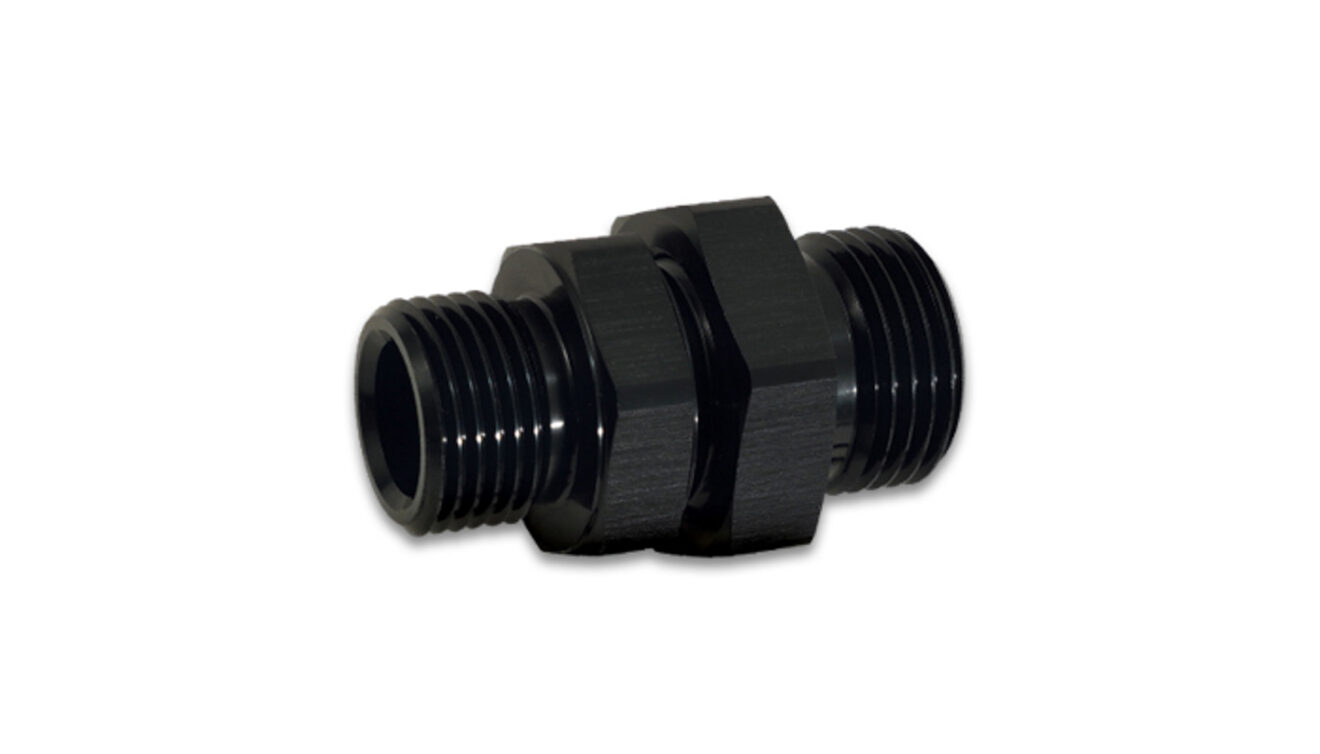 VIBRANT PERFORMANCE Fitting Straight Bulkh ead Adapter Male Straig 16980