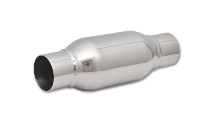 VIBRANT PERFORMANCE Bottle Style Resonator 2 .5in inlet/outlet x 12in 1792