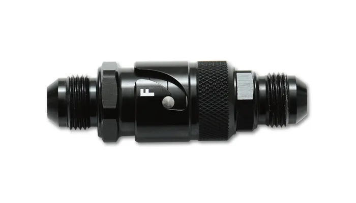 VIBRANT PERFORMANCE Quick Release Fitting wi th Viton Seal; Size: -8 20808