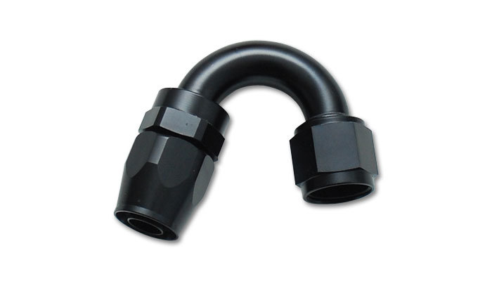 VIBRANT PERFORMANCE 150 Degree Hose End Fitt ing; Hose Size: -8 AN 21508