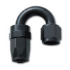 VIBRANT PERFORMANCE 180 Degree Hose End Fitt ing; Hose Size: -6 AN 21806