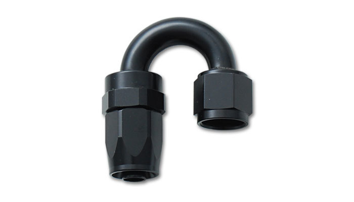 VIBRANT PERFORMANCE 180 Degree Hose End Fitt ing; Hose Size: -12 AN 21812