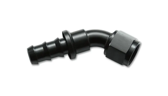 VIBRANT PERFORMANCE 45 Degree Push-On Hose E nd Fitting; Hose -6 22406