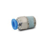 VIBRANT PERFORMANCE Male Straight Push Lock 1/16in NPT to 1/4in Tube 22666