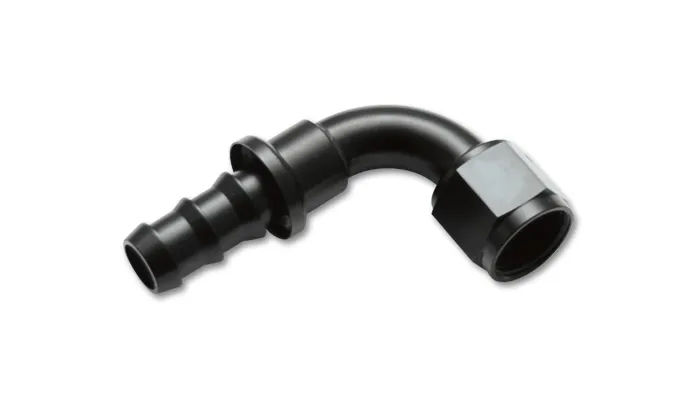 VIBRANT PERFORMANCE -12AN Push-On 90 Degree Hose End Fitting 22912