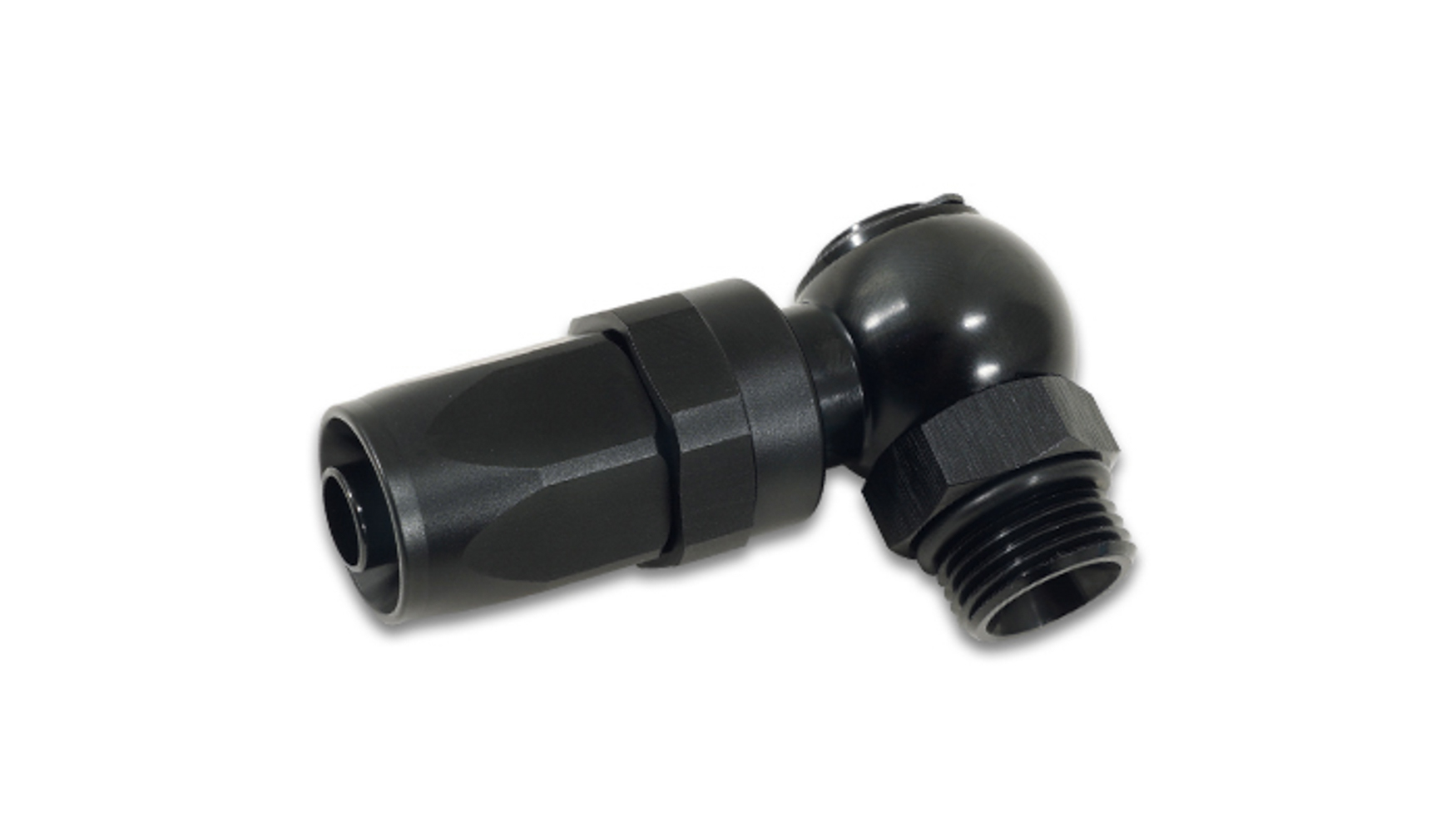 VIBRANT PERFORMANCE Fitting Hose End Straigh t Swivel Reusable -10 AN 24430