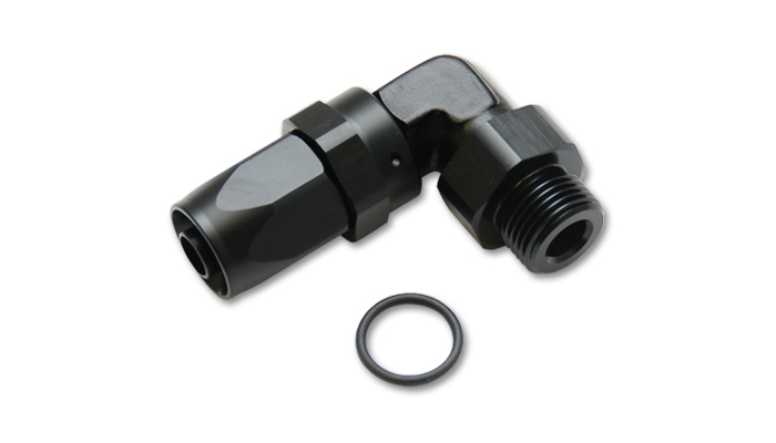 VIBRANT PERFORMANCE Male -16AN to -16AN ORB 90 Degree Fitting 24914