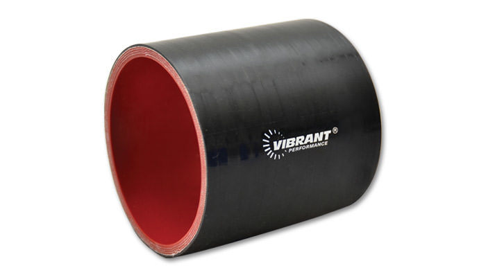 VIBRANT PERFORMANCE 5in ID x 3in Long Black Silicone Straight Hose 2724
