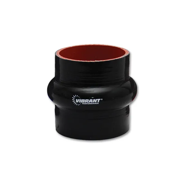 VIBRANT PERFORMANCE 2-1/2in Silicone Hump Hose Black 2732