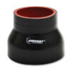 VIBRANT PERFORMANCE 4in ID to 5in x 3in Long Reducer Coupler Black 2777
