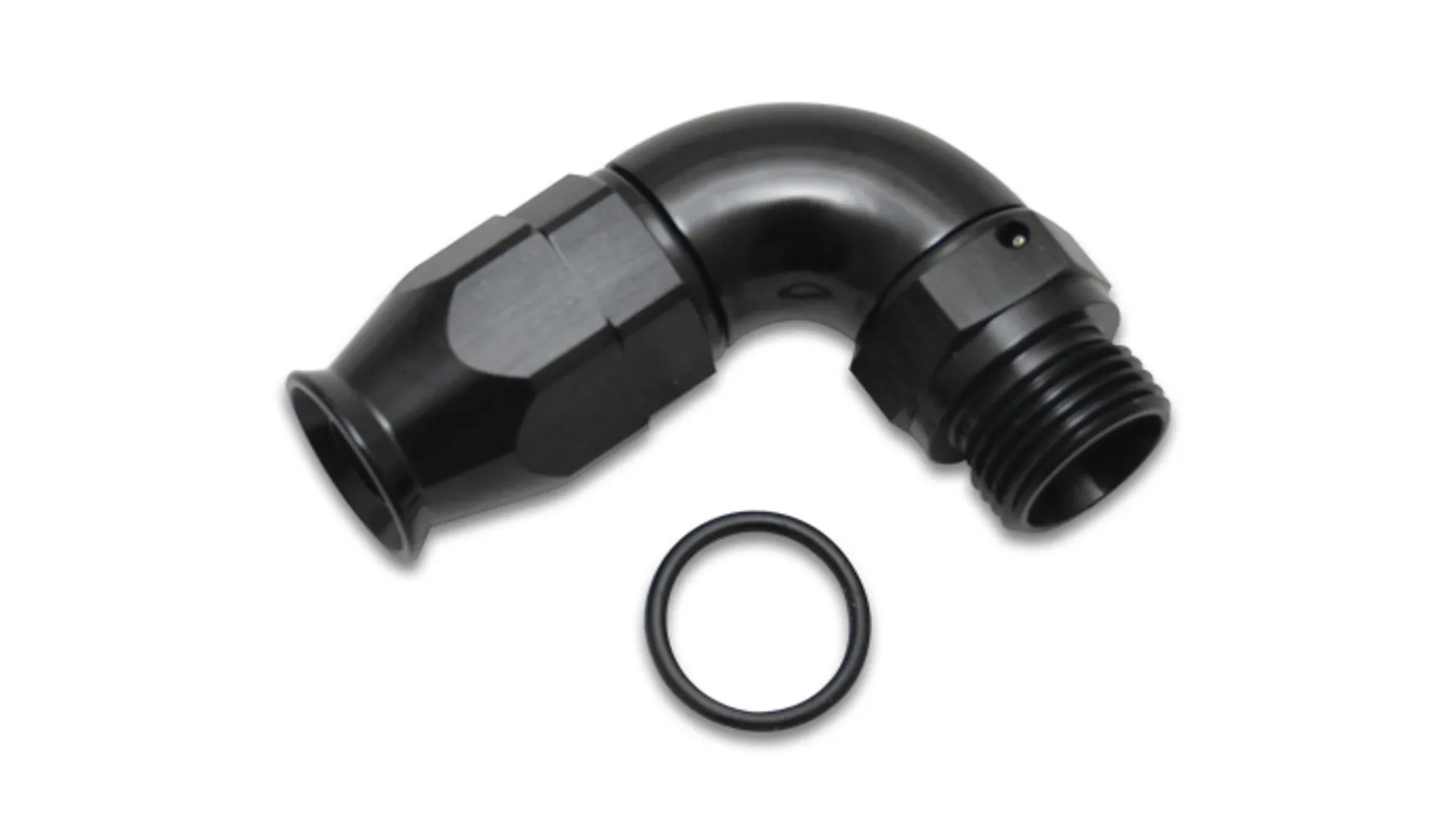 VIBRANT PERFORMANCE 90 Degree High Flow Swiv el Hose End Fitting -8 29905