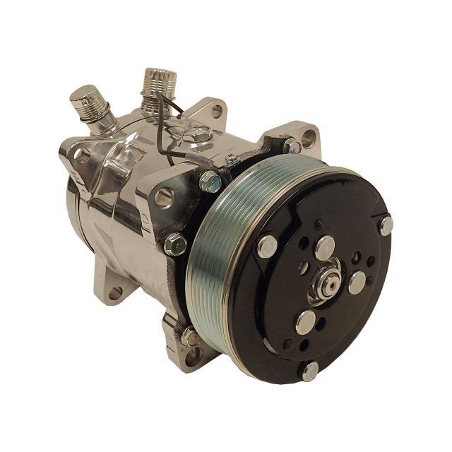 VINTAGE AIR Sanden 508 Polished Compressor 04808-VMQ