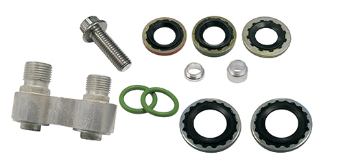 VINTAGE AIR GM Compressor Line Adapter Kit 341080