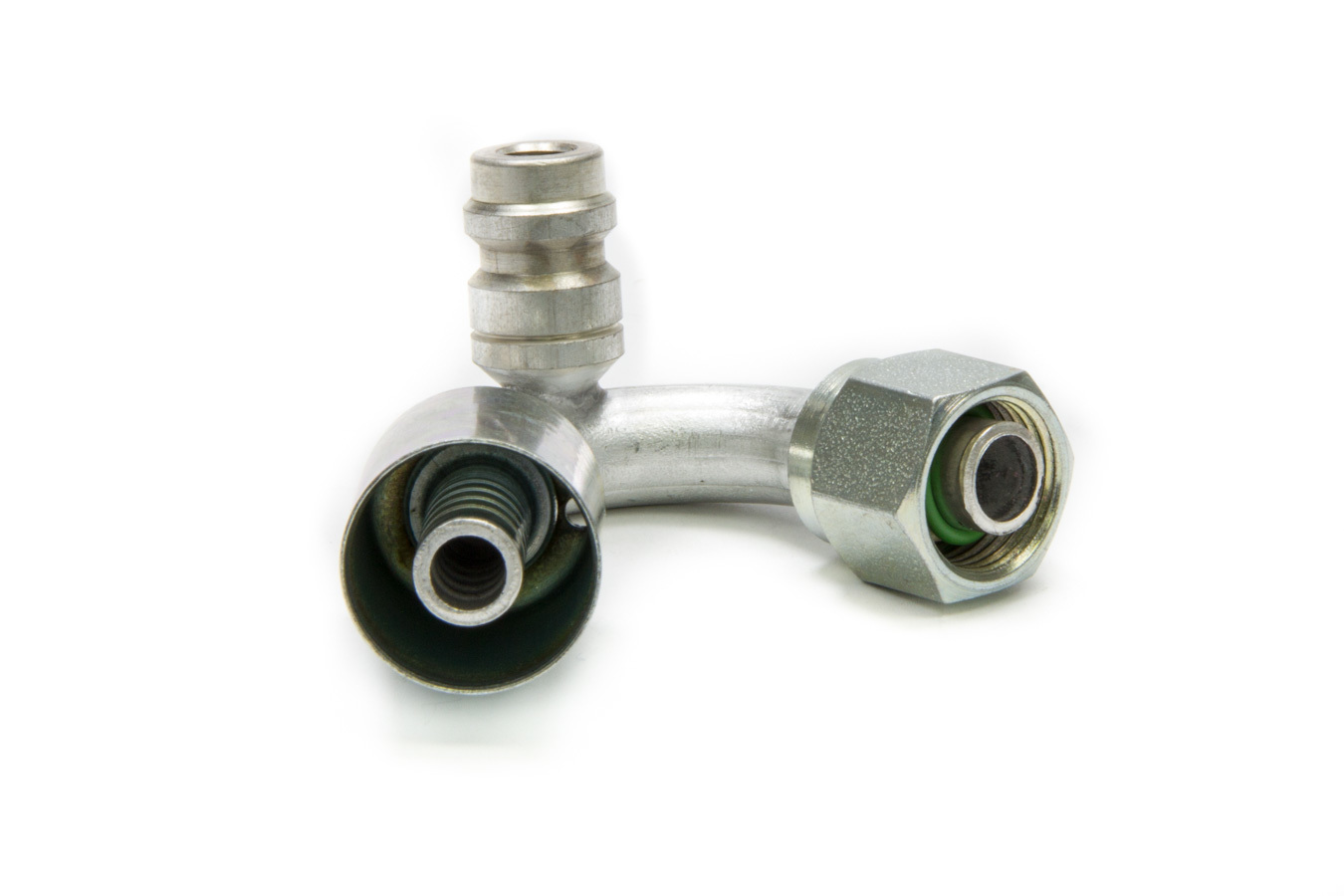 VINTAGE AIR #8 135 Deg Female O-Ring Fitting 35542-VUG