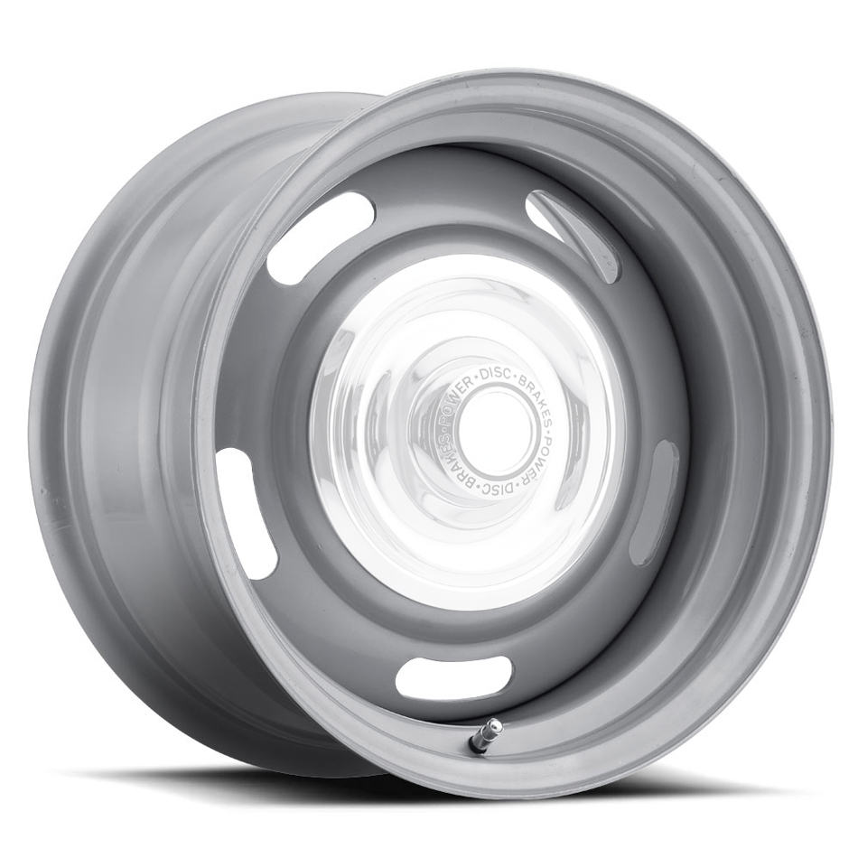 VISION WHEEL Wheel 15X8 5-4.75 Silver Rally Vision 55-5861